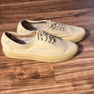 KOIO Size 14 Men's “Vanilla” Leather Sneakers